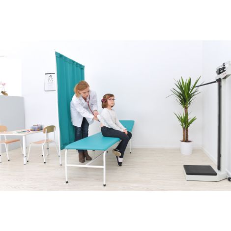 Pat reglabil verde pentru cabinet medical - poza 4