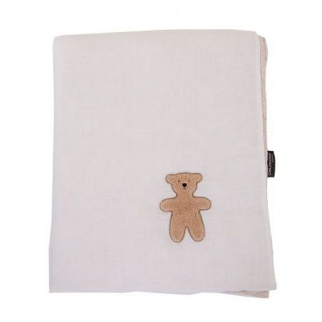 Patura Childhome 80x100 cm, Jerse Muselina Teddy - poza 1