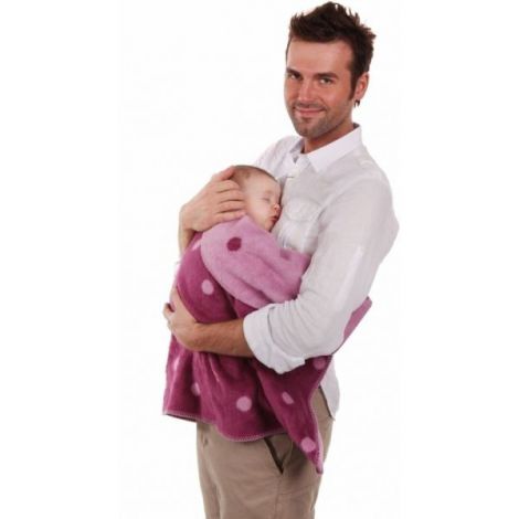Paturica bebelusi Bumbac Buline 75x100 Womar Zaffiro AN-KBB-01 - poza 3