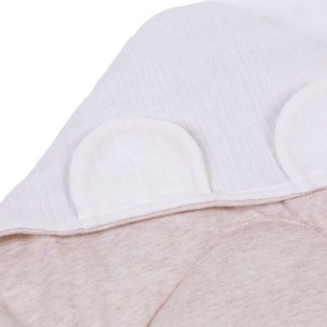 Paturica de infasat Childhome 75x75 cm, Jerse Muselina Teddy - poza 4