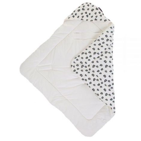 Paturica de infasat Childhome Jerse 75x75 cm, Leopard - poza 4