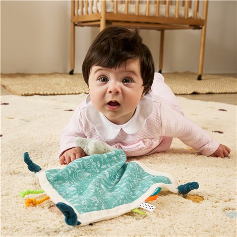 Paturica moale de atasament pentru bebe Ocean, de la 0 luni - poza 5