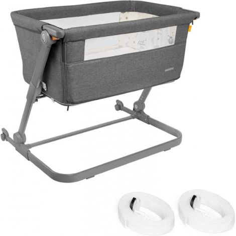 Patut 3 in 1 co-sleeping Skiddou Natt, Evening Dream, Gri inchis - poza 1
