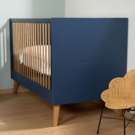 Patut Childhome Bold Blue 70x140 cm - poza 5