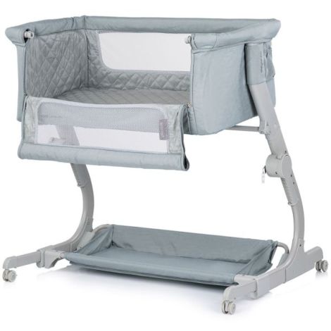 Patut co-sleeper Chipolino Eleganza cu laterala culisanta basil - poza 1