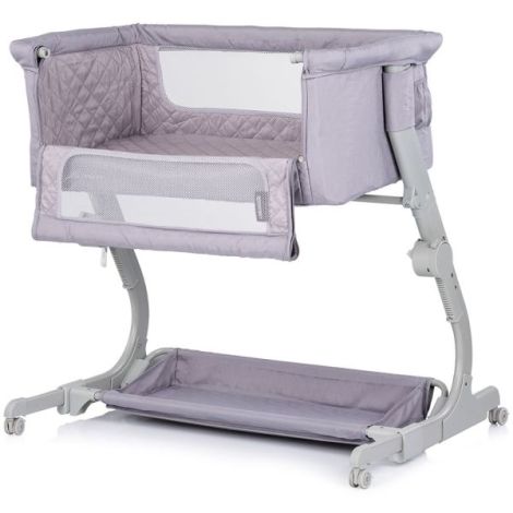 Patut co-sleeper Chipolino Eleganza cu laterala culisanta cloud - poza 1