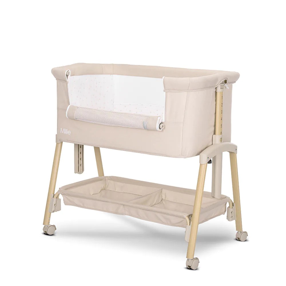 Patut co-sleeper Lorelli Premium Millie Beige - poza 2