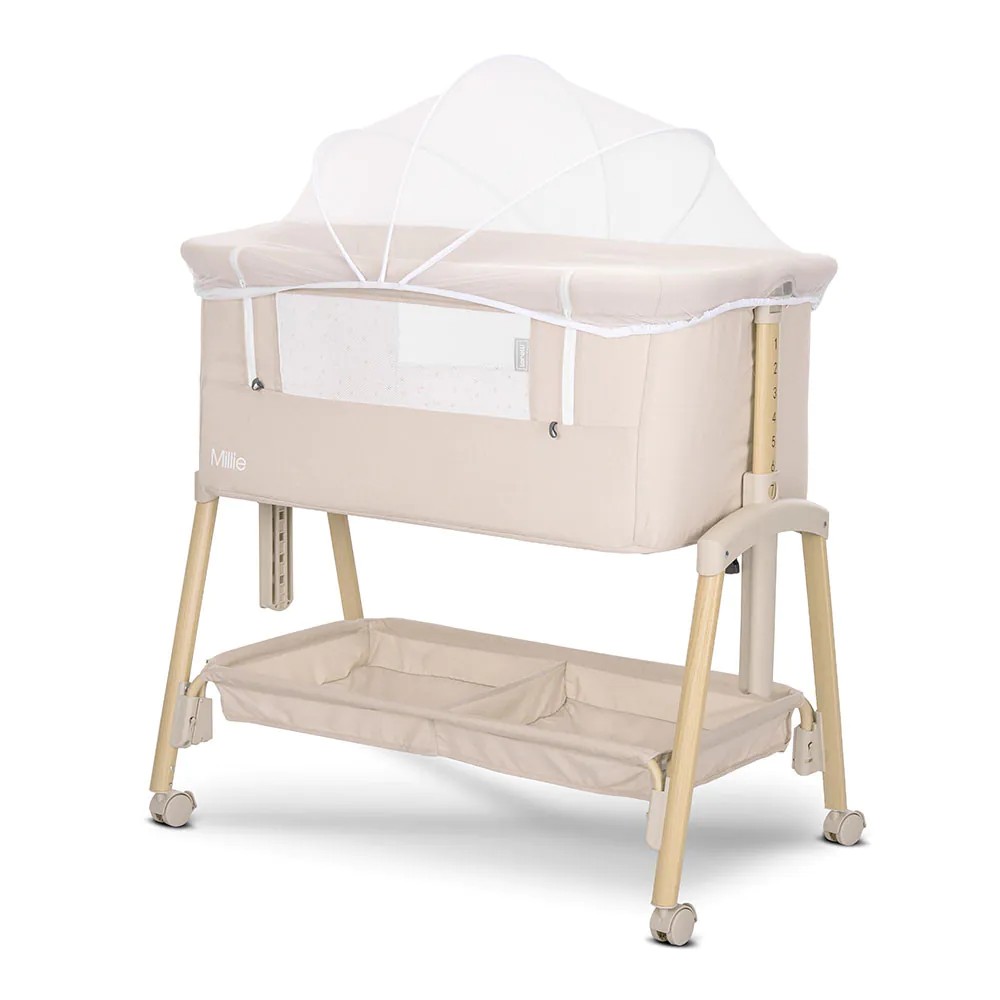 Patut co-sleeper Lorelli Premium Millie Beige - poza 5