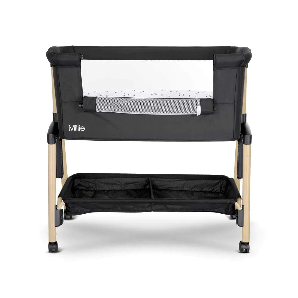 Patut co-sleeper Lorelli Premium Millie Black - poza 3