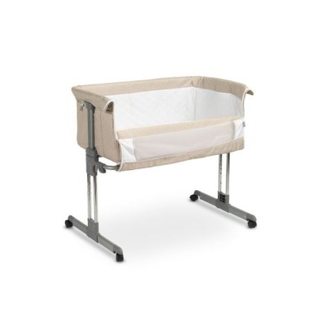 Patut co-sleeping cu saltea si reglare in 7 pozitii Caretero SLEEP2GETHER Bej - poza 2