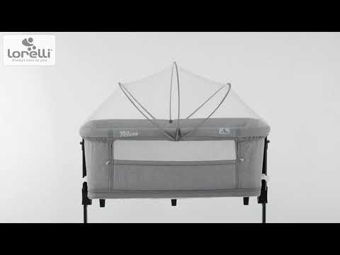 Patut nou nascut 2 in 1 Lorelli Milano 2021 Grey - poza 2