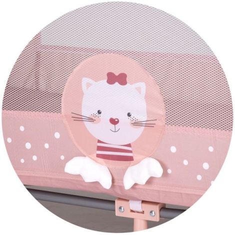 Patut pliabil Chipolino Capri Cat pink - poza 4