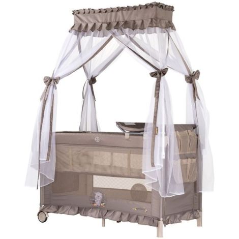 Patut pliabil Chipolino Palace Bear beige - poza 1