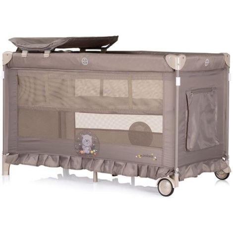 Patut pliabil Chipolino Palace Bear beige - poza 4