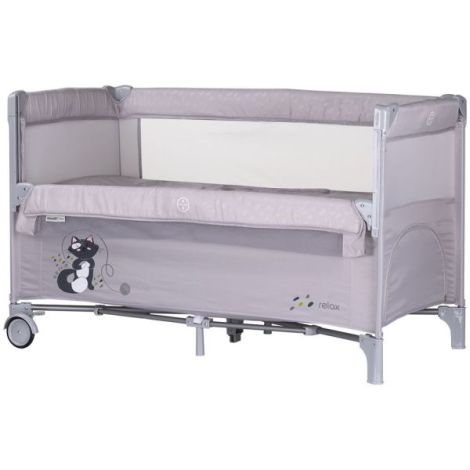 Patut pliabil Chipolino Relax cloud cu laterala culisanta - poza 1