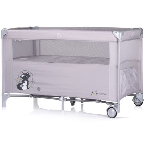 Patut pliabil Chipolino Relax cloud cu laterala culisanta - poza 3
