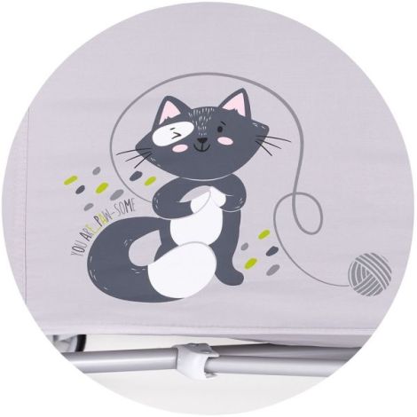 Patut pliabil Chipolino Relax cloud cu laterala culisanta - poza 4