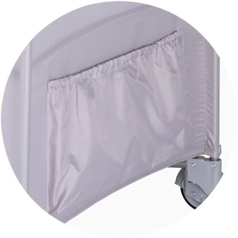 Patut pliabil Chipolino Relax cloud cu laterala culisanta - poza 5