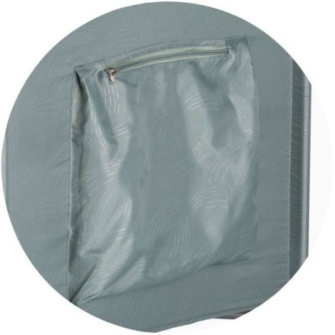 Patut pliabil cu saltea de infasat Chipolino Luna basil - poza 4