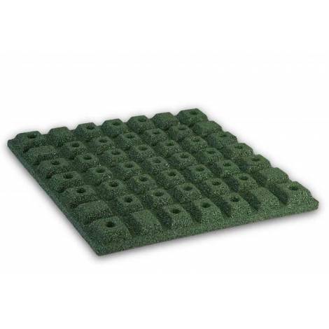 Pavele Cauciuc Alveolare Pentru Spatii De Joaca 50x50 Cm de 4.5cm - poza 2