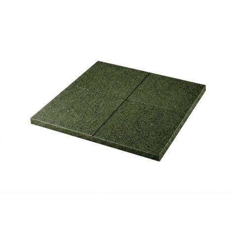 Pavele Cauciuc Plane 1000X1000X40 mm - Verde