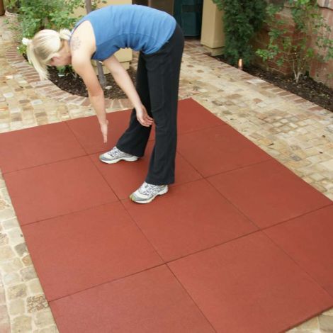 Pavele cauciuc Reflex tip Placa protectie la cadere 50x50 cm 3 cm grosime - poza 1