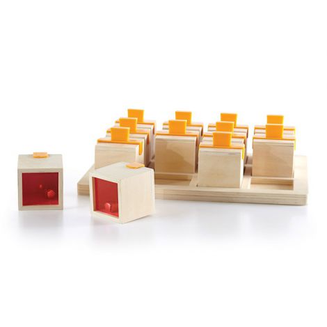 Peekaboo Sound Boxes cutiute cu sunete, Guidecraft - poza 2