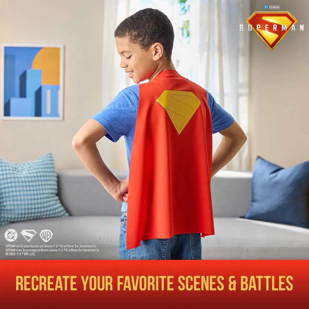 Pelerina DC Superman accesoriu costumatie copii - poza 4
