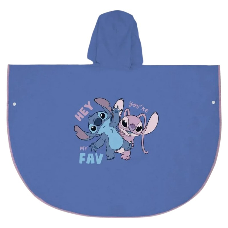 Pelerina pentu copii LiloStitch, pentru 5-6 ani, mov