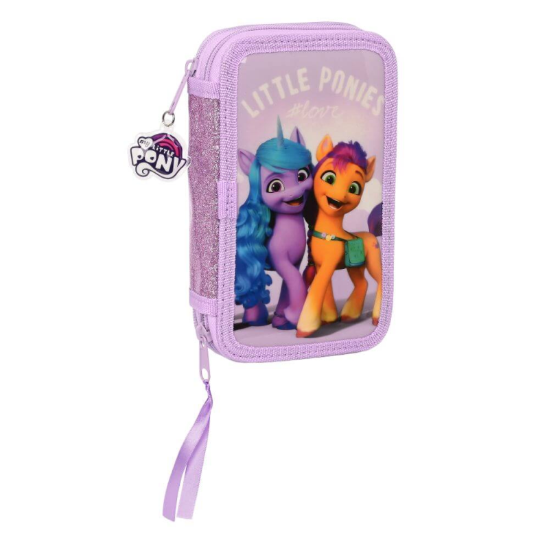 Penar dublu echipat 28 piese My Little Pony 12.5x4x19.5 cm - poza 1