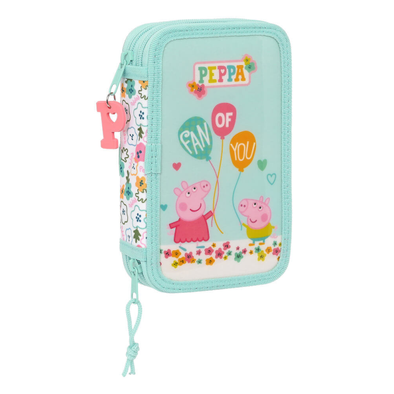 Penar dublu echipat Peppa Pig 28 piese Fan Of You - poza 1