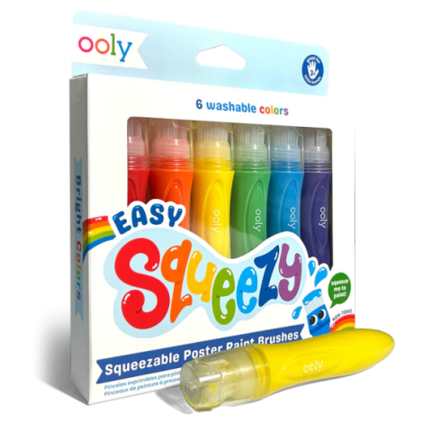 Pensule cu vopsea lichida Easy Squeezy - Set de 6 - poza 3