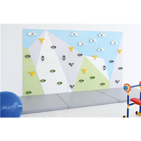 Perete de catarare Munte, 405x241 cm, pentru sala de sport gradinita - poza 2