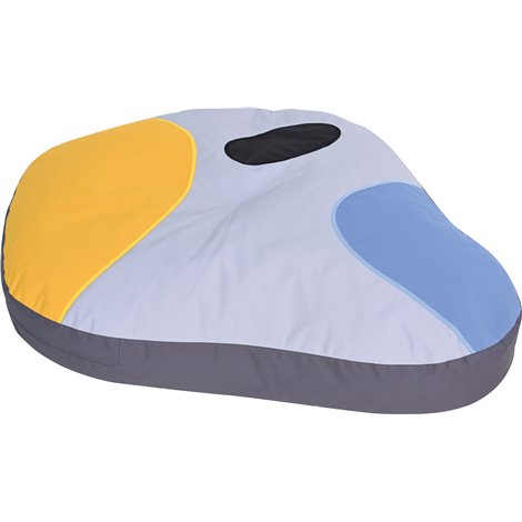 Perna Art gigant din bumbac 115x150 cm, umpluta cu silicon, gradinita si cresa - poza 1