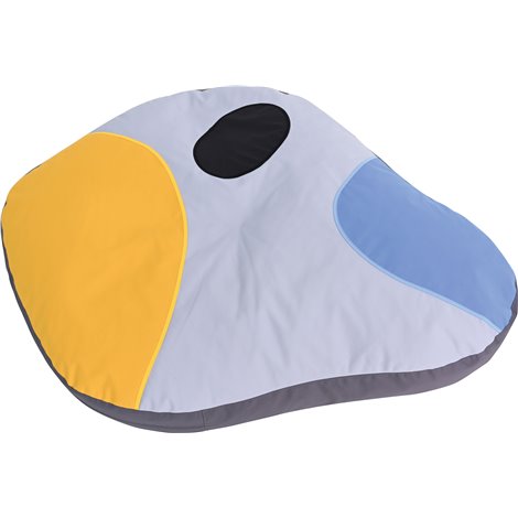 Perna Art gigant din bumbac 115x150 cm, umpluta cu silicon, gradinita si cresa - poza 2