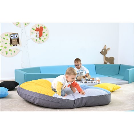 Perna Art gigant din bumbac 115x150 cm, umpluta cu silicon, gradinita si cresa - poza 3