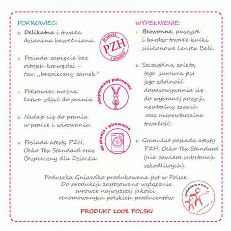 Perna de alaptare fiziologica husa blanita bej colectia Mis Mat 72 cm - poza 5