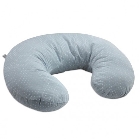 Perna de alaptare fiziologica husa bumbac gri 72 cm - poza 1