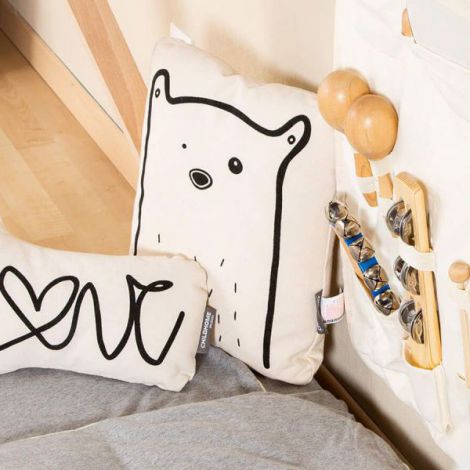 Perna decorativa Childhome 25x28cm, Urs - poza 3
