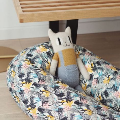 Perna gravida Beaba Big Flopsy 170 cm, husa jerse Jungle - poza 5