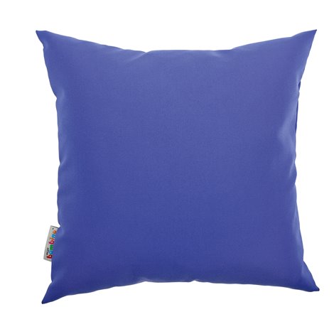 Perna moale albastra 40 x 40 x 12 cm, gradinita, sala relaxare, decor - poza 3