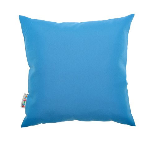Perna moale albastru deschis 40 x 40 x 12 cm, gradinita, sala relaxare, decor - poza 3