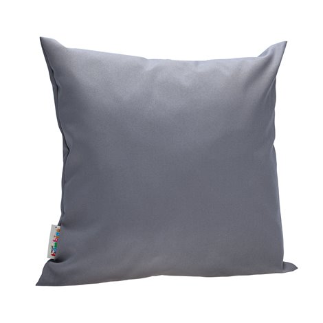 Perna moale gri inchis 40 x 40 x 12 cm, gradinita, sala relaxare, decor - poza 1