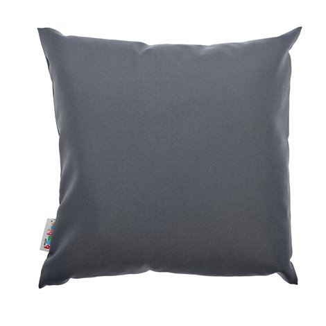 Perna moale gri inchis 40 x 40 x 12 cm, gradinita, sala relaxare, decor - poza 3