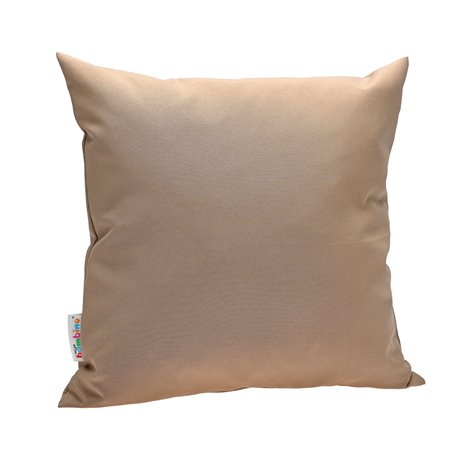 Perna moale maro deschis 40 x 40 x 12 cm, gradinita, sala relaxare, decor - poza 1