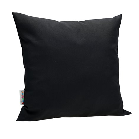 Perna moale neagra 40 x 40 x 12 cm, gradinita, sala relaxare, decor - poza 1