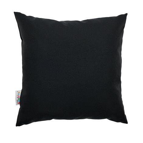 Perna moale neagra 40 x 40 x 12 cm, gradinita, sala relaxare, decor - poza 3