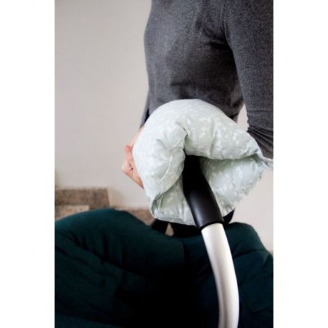 Perna multifunctionala pentru alaptat si gravide cu suport detasabil pentru cap BabyJem (Culoare: Verde) - poza 4