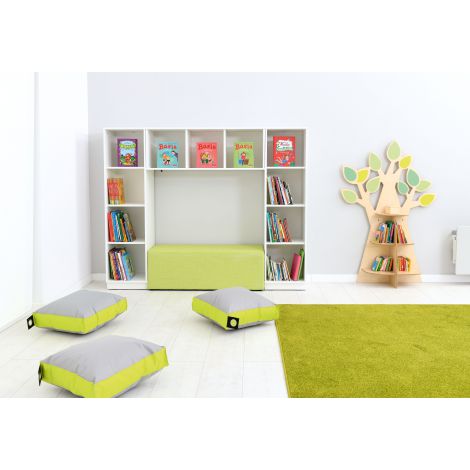 Perna patrata 50 cm gri-verde - poza 3