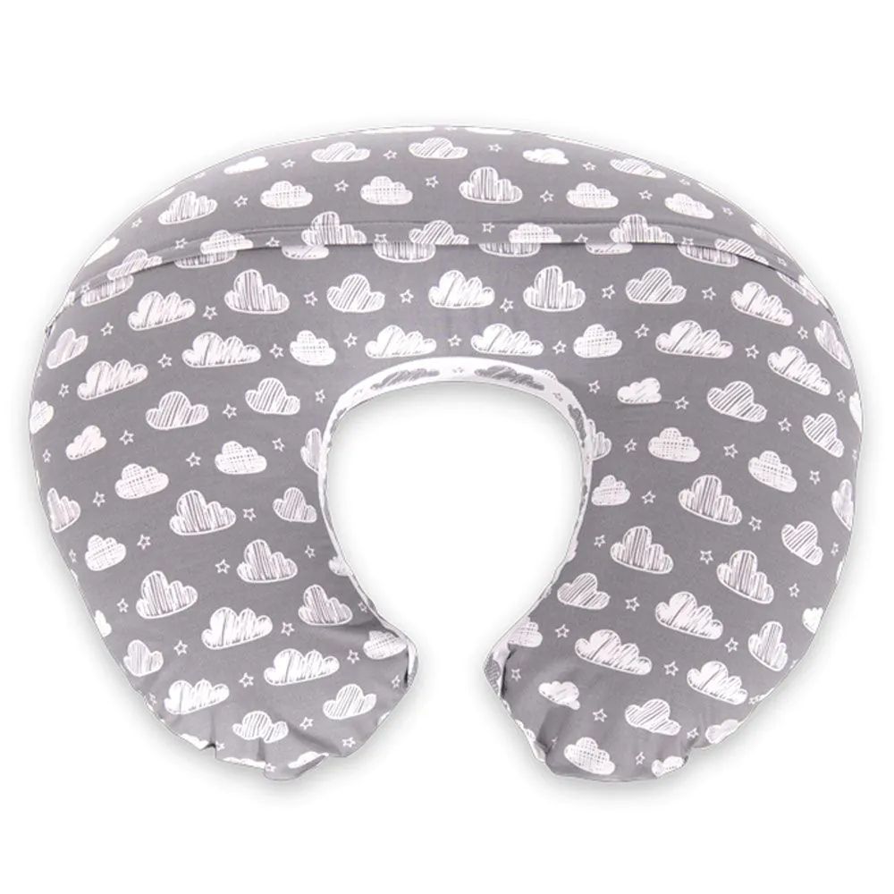 Perna pentru sarcina si alaptare Lorelli Happy Grey Clouds - poza 1